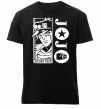 Мужская премиум футболка Jotaro Kujo Черный фото