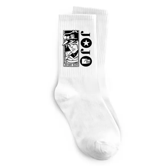 Носки Jotaro Kujo Белый фото