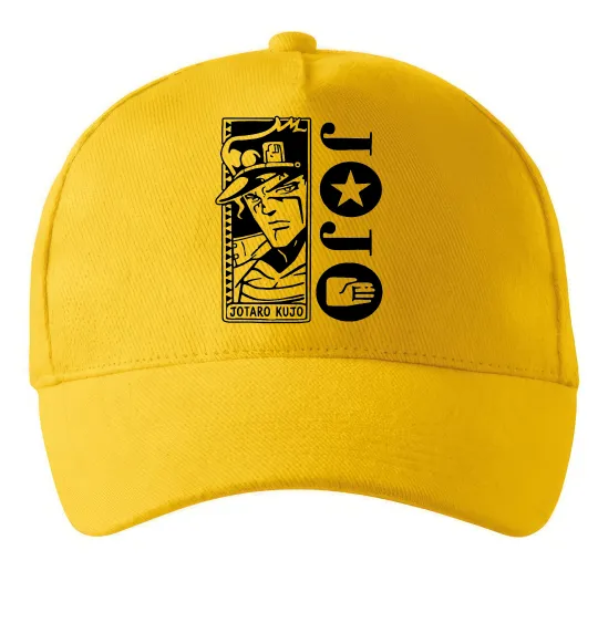 Кепка Jotaro Kujo Сонячно жовтий фото