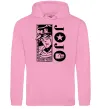 Женская толстовка (худи) Jotaro Kujo Розовый фото