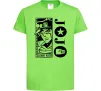 Дитяча футболка Jotaro Kujo Лаймовий фото