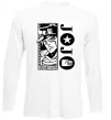 Лонгслив Jotaro Kujo Белый фото