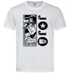 Чоловіча футболка Jotaro Kujo Білий фото