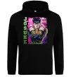 Чоловіча толстовка (худі) Jojo`s adventure Josuke Чорний фото