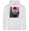Жіноча толстовка (худі) Jojo`s adventure Josuke Сірий меланж фото