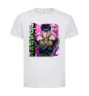 Детская футболка Jojo`s adventure Josuke Белый фото