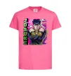 Детская футболка Jojo`s adventure Josuke Ярко-розовый фото