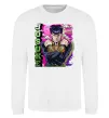 Світшот Jojo`s adventure Josuke Білий фото