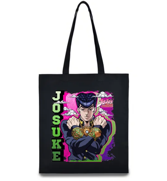 Эко-сумка Jojo`s adventure Josuke Черный фото