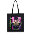 Эко-сумка Jojo`s adventure Josuke Черный фото