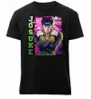 Чоловіча преміум футболка Jojo`s adventure Josuke Чорний фото
