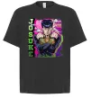 Футболка Оверсайз Jojo`s adventure Josuke Чорний фото