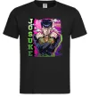 Чоловіча футболка Jojo`s adventure Josuke Чорний фото
