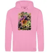 Мужская толстовка (худи) Джоджо комікс Розовый фото