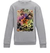 Детский Свитшот Джоджо комікс Серый меланж фото