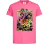 Детская футболка Джоджо комікс Ярко-розовый фото