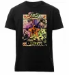 Мужская премиум футболка Джоджо комікс Черный фото
