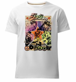 Чоловіча преміум футболка Джоджо комікс Чоловіча преміум футболка Джоджо комікс