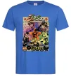 Мужская футболка Джоджо комікс Ярко-синий фото