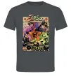 Мужская футболка Джоджо комікс Графит фото