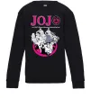 Детский Свитшот Джоджо golden wind Черный фото