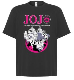 Футболка Оверсайз Джоджо golden wind