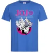 Мужская футболка Джоджо golden wind Ярко-синий фото
