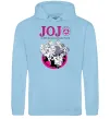 Женская толстовка (худи) Джоджо golden wind Голубой Женская толстовка (худи) Джоджо golden wind Голубой фото