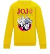 Детский Свитшот Джоджо golden wind Солнечно желтый фото