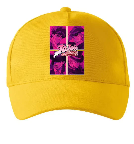 Кепка Jojo bizarre adventure Солнечно желтый фото