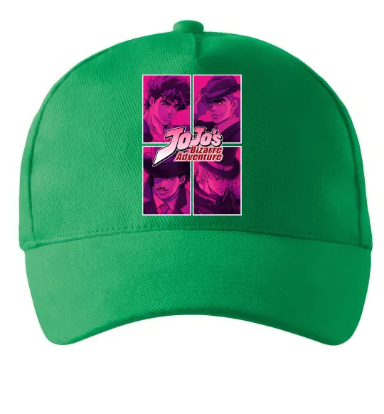 Кепка Jojo bizarre adventure Зеленый фото