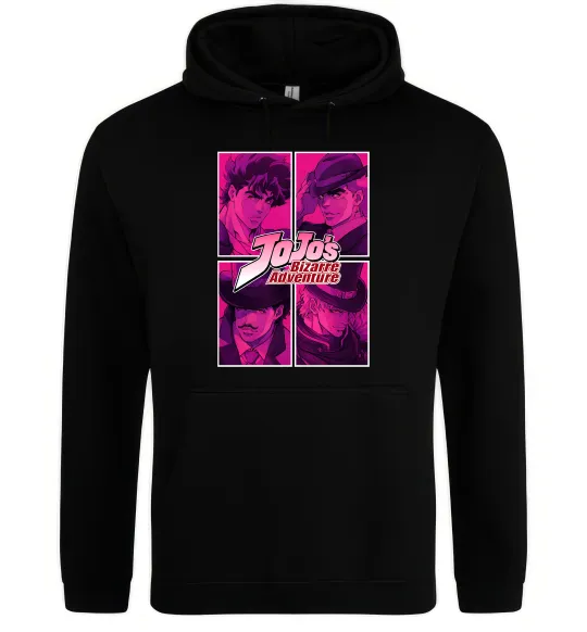 Жіноча толстовка (худі) Jojo bizarre adventure Чорний фото