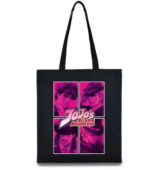 Еко-сумка Jojo bizarre adventure Чорний фото