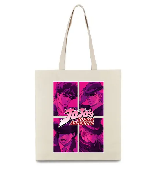 Еко-сумка Jojo bizarre adventure Бежевий фото