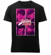 Мужская премиум футболка Jojo bizarre adventure Черный фото