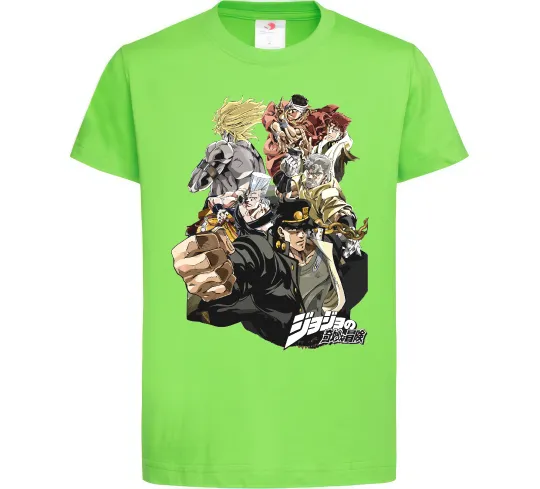 Детская футболка Джоджо Лаймовый фото