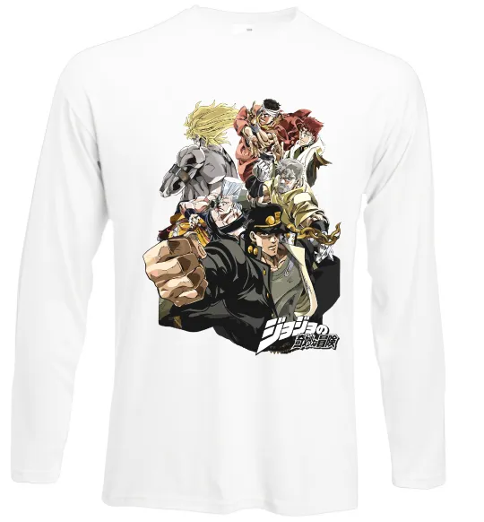 Лонгслив Джоджо Белый фото