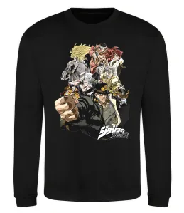 Свитшот Jojo bizarre adventure Черный фото