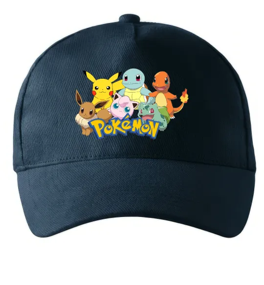 Кепка Покемони Темно-синій фото