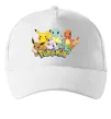 Кепка Покемони Білий фото