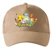 Кепка Покемони Пісочний фото