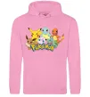 Чоловіча толстовка (худі) Покемони Рожевий Чоловіча толстовка (худі) Покемони Рожевий фото