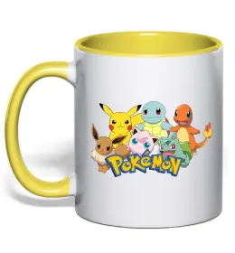 Чашка з кольоровою ручкою