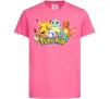 Дитяча футболка Покемони Яскраво-рожевий фото