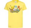 Дитяча футболка Покемони Лимонний фото
