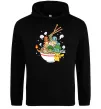 Чоловіча толстовка (худі) Pokemon ramen Чорний фото
