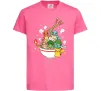 Дитяча футболка Pokemon ramen Яскраво-рожевий фото