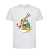 Детская футболка Pokemon ramen Белый Детская футболка Pokemon ramen Белый фото