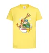 Детская футболка Pokemon ramen Лимонный Детская футболка Pokemon ramen Лимонный фото