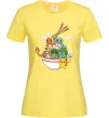 Жіноча футболка Pokemon ramen Лимонний фото